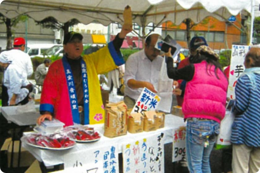 千代田の秋まつりで「農村B級グルメフェア」を開催時の画像